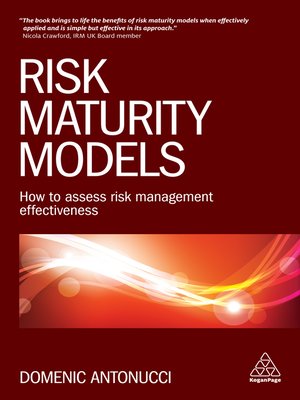 cover image of Risk Maturity Models